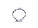 9ct White Gold Diamond Wedding Ring