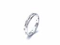 18ct White Gold Diamond Wedding Ring