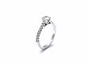 18ct White Gold Diamond Solitaire Ring