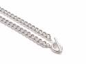 Silver Albert T-Bar Necklet 18 Inch