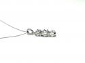 9ct Aquamarine Pendant & Chain 18inches