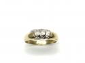 9ct Yellow Gold CZ Fancy Ring