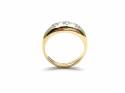 18ct Yellow Gold Diamond 3 Stone Ring