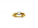 18ct Diamond Solitaire Ring 0.22ct