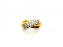 18ct Diamond Pave Ring 0.25ct