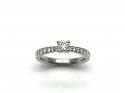 Platinum Diamond Solitaire Ring