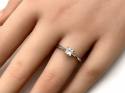 Platinum Diamond Solitaire Ring 0.40ct