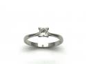 Platinum Diamond Solitaire Ring 0.40ct