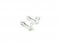 Silver Cute Duckling Stud Earrings