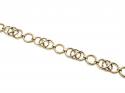 9ct Yellow Gold Circle Bracelet