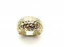 9ct Yellow Gold Domed Ring