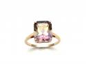 9ct Yellow Gold Ametrine Ring