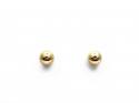 9ct Yellow Gold Ball Stud Earrings 7mm