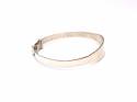 Silver Babies Plain ID Expandable Bangle