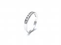 9ct White Gold Diamond Eternity Ring