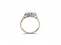 9ct Yellow Gold Diamond 3 Stone Ring