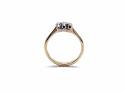 14ct Yellow Gold Diamond 3 Stone Ring