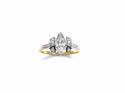 Diamond Marquise Solitaire Ring