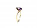 9ct Yellow Gold Purple Quartz Ring