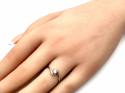 18ct White Gold Diamond Solitaire Ring