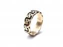 9ct Celtic Design Wedding Ring