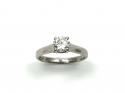 Platinum Diamond Solitaire Ring