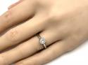 Platinum Diamond Solitaire Ring 0.87ct