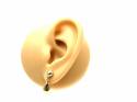 Drop Stud Pear Shaped Earrings