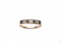 9ct Sapphire & Diamond Eternity Ring