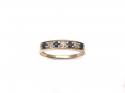 9ct Sapphire & Diamond Eternity Ring