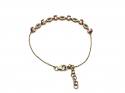 9ct Pink Sapphire & Diamond Bracelet