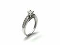 18ct Diamond Solitaire Ring 0.40ct