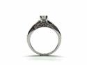 18ct Diamond Solitaire Ring 0.40ct