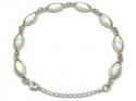Created Opal Marquise Bracelet