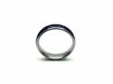 Tungsten Carbide & Lapis Lazuli Inlay Ring