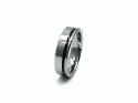 Tungsten Carbide Thin Wood Inlay Ring