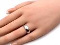 9ct White Gold Plain Wedding Ring