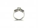 18ct White Gold Diamond Solitaire Ring