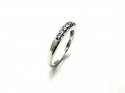 18ct White Gold Diamond 7-Stone Ring