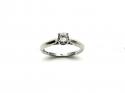 18ct White Gold Diamond Ring 0.40ct