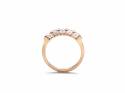 18ct Rose Gold Diamond 5 Stone Ring