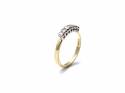 18ct Yellow Gold Diamond 7 Stone Ring