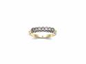 18ct Yellow Gold Diamond 7 Stone Ring