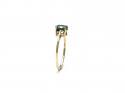 9ct Yellow Gold Emerald Solitaire Ring