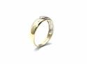 9ct Yellow Gold Diamond Band