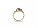 9ct Yellow Gold Amethyst & Tourmaline