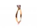 18ct Yellow Gold Diamond Solitaire Ring