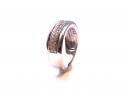 18ct Diamond Pave Eternity Ring