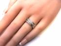 18ct Diamond Pave Eternity Ring