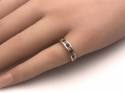 9ct Ruby & Diamond Eternity Ring